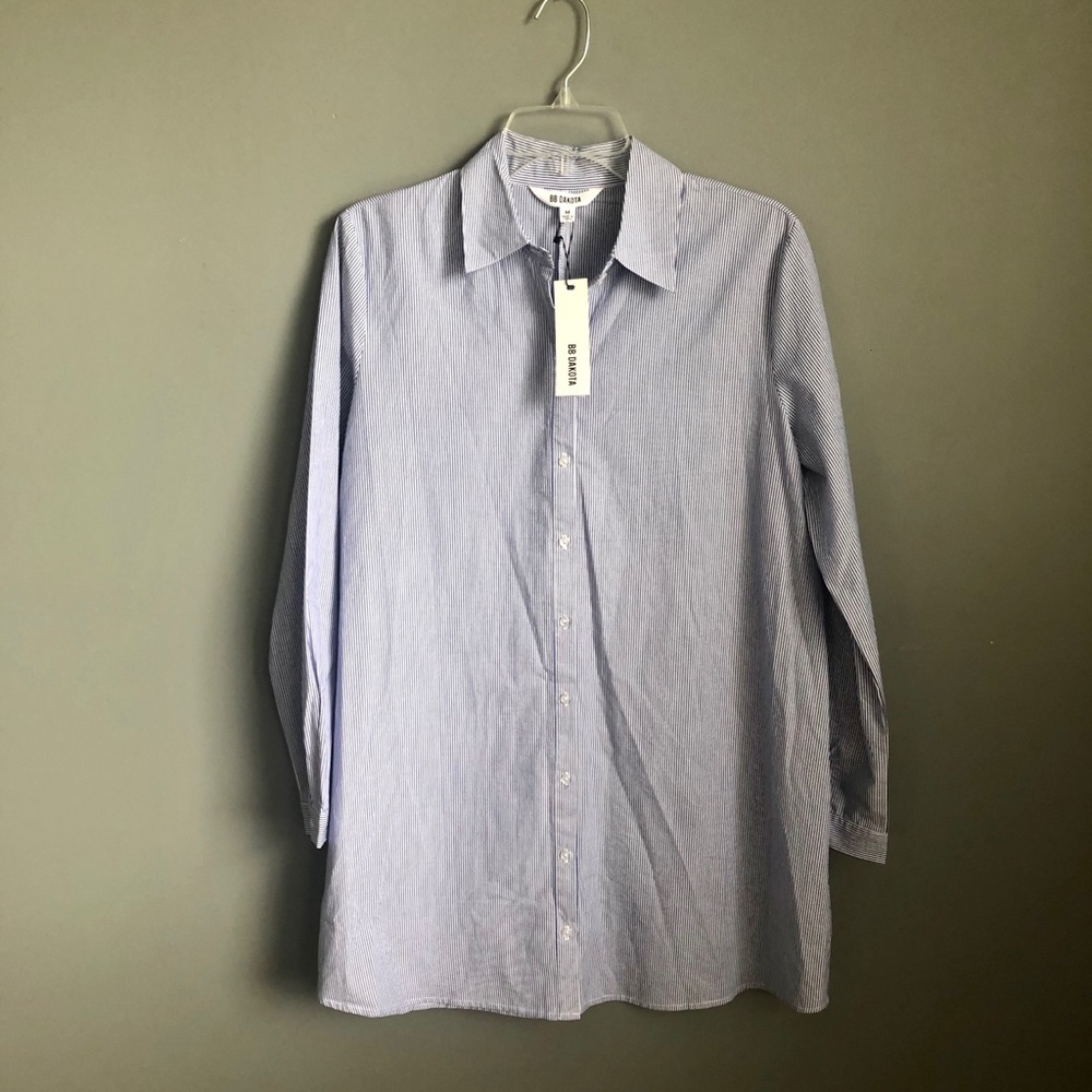 BB Dakota One Line Day Shirt Dress NWT